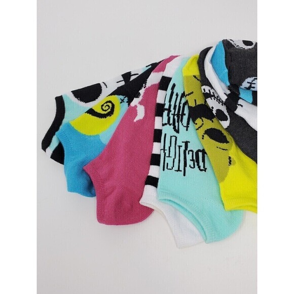 DISNEY THE NIGHTMARE BEFORE CHRISTMAS MIX & MATCH ANKLE SOCKS WOMEN OS NWOT - Picture 12 of 12